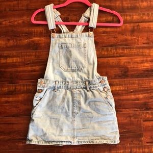 Forever 21 Denim Overall Dress